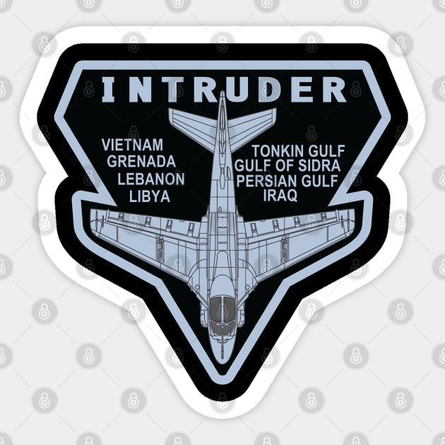 A-6 Intruder Patch Sticker by MBK